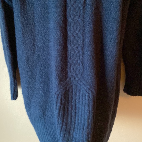 Angel of the North (Anthro) wool blend cowl neck sweater with button sides XS - Picture 14 of 16
